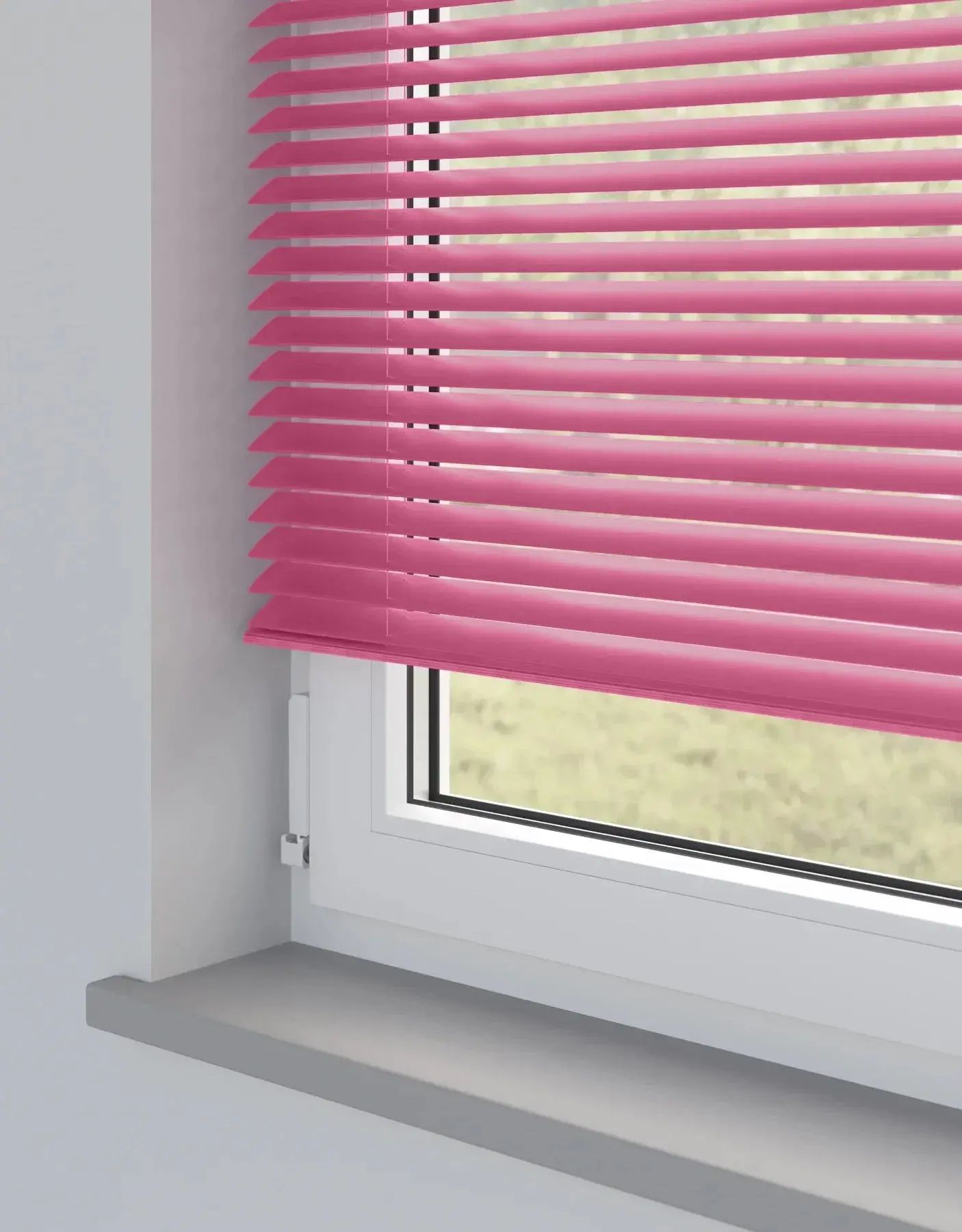 Fuschia Venetian Blinds in Pink — made-to-measure blinds