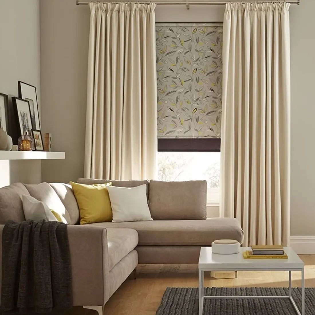 Reverine in Ivory — made-to-measure curtains