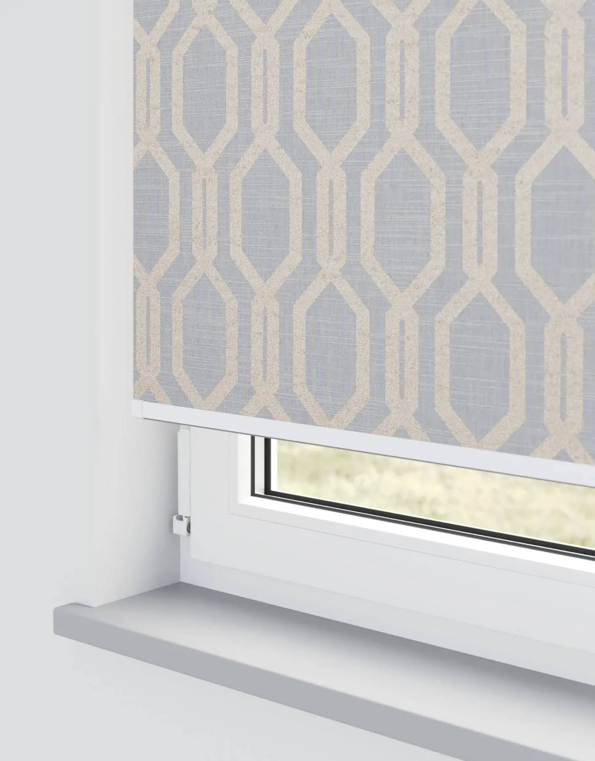 Hudson Roller Blinds fitted in a British home