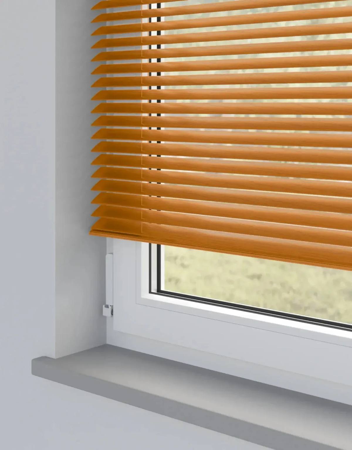 Hornbeam Metal Venetian Venetian Blinds fitted in a British home