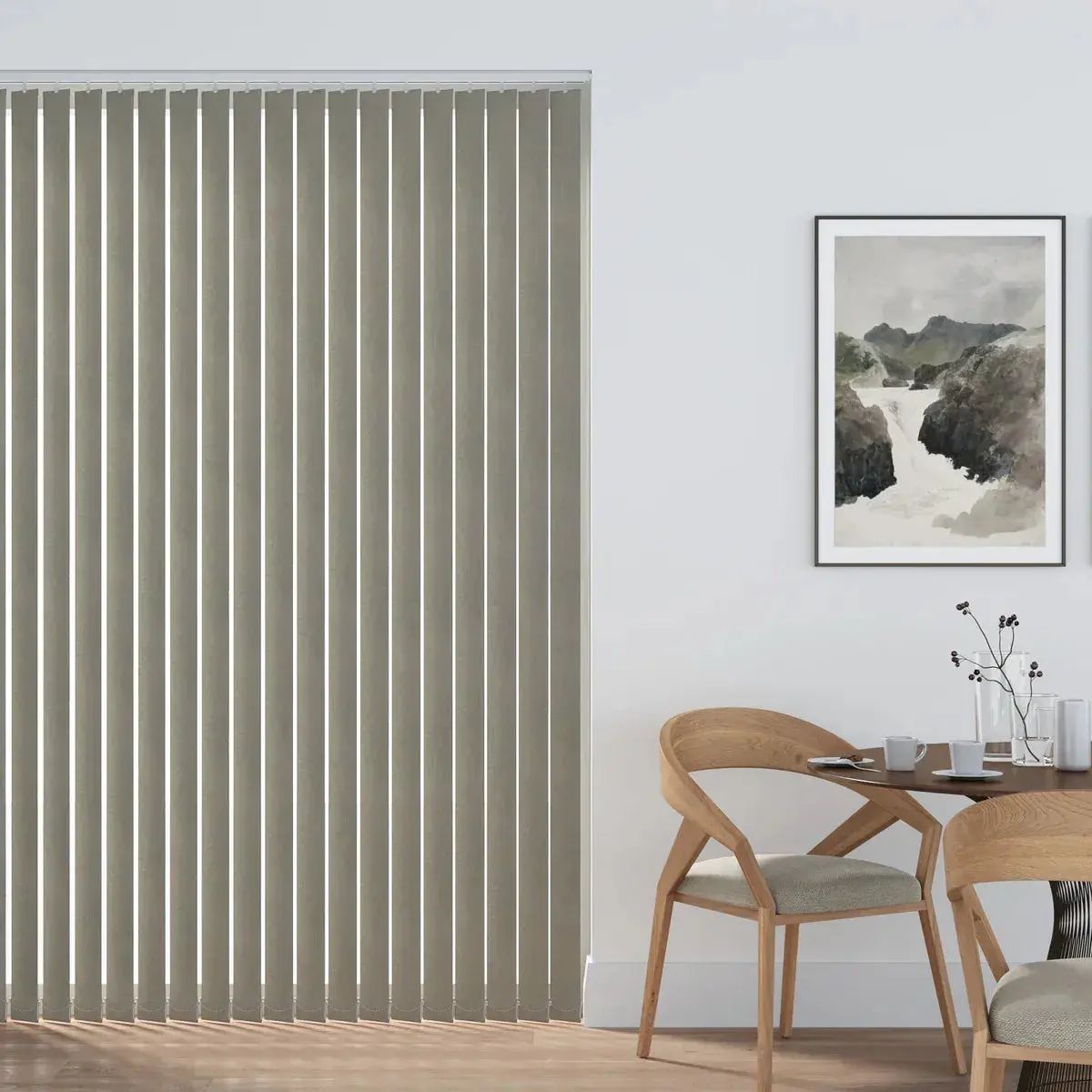 Havana PVC Vertical Blinds Beige