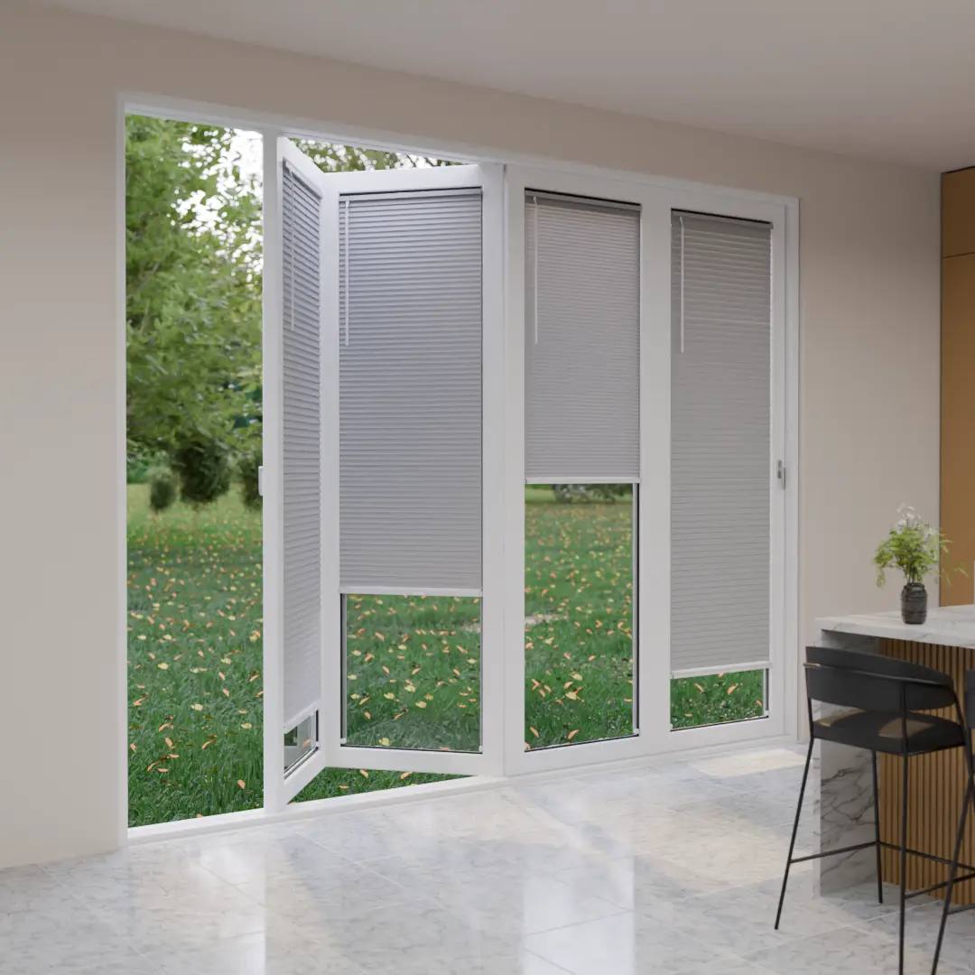 Easy Stick Wooden Blinds fitted in a British home