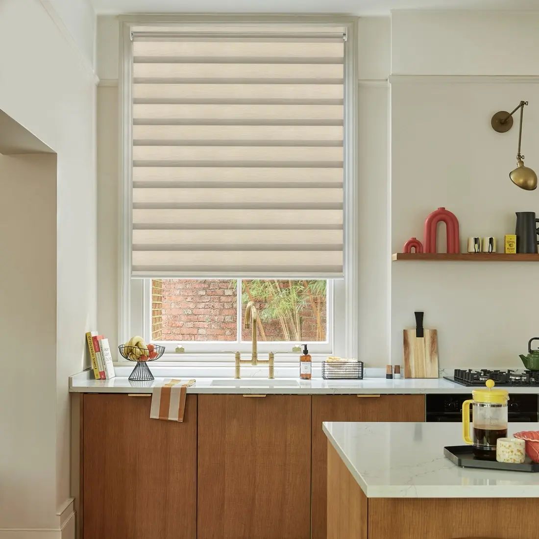 Sunray in Calico — made-to-measure blinds