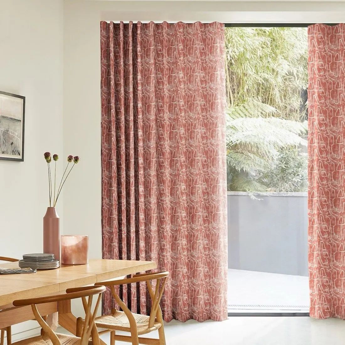 Cora in Bruschetta — made-to-measure curtains