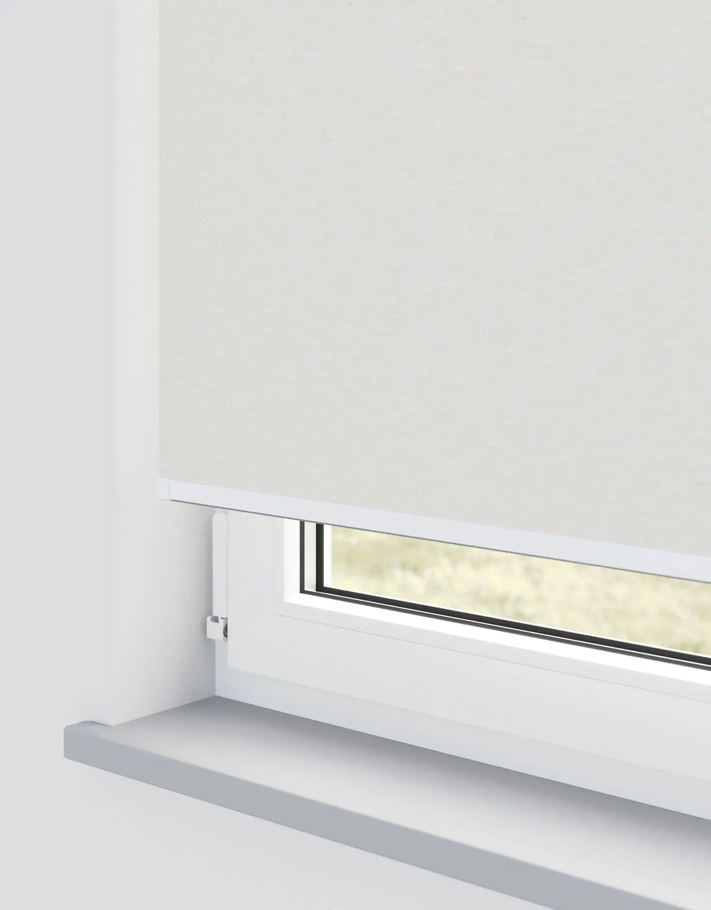 Stratford Roller Blinds in Cream — made-to-measure blinds