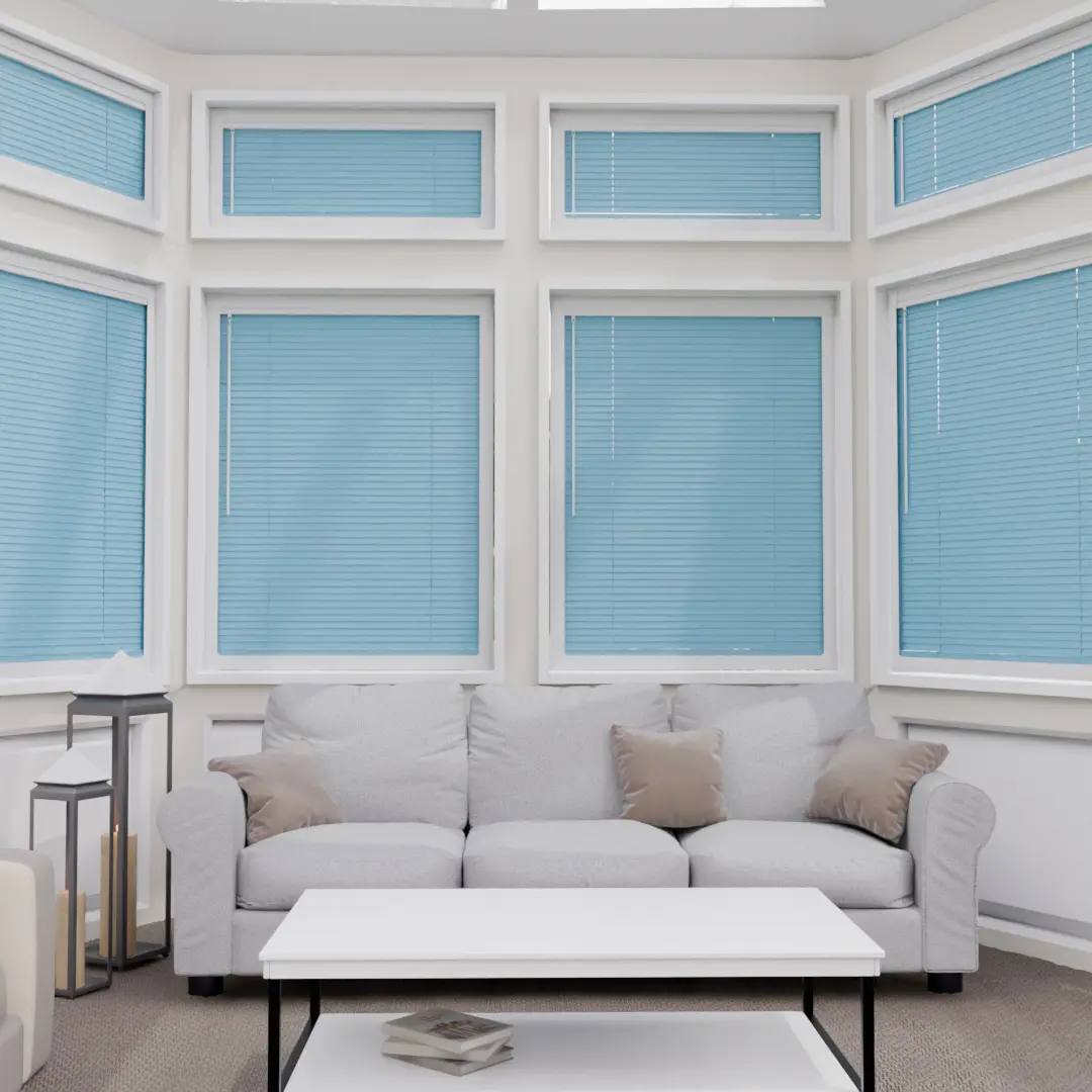Perfect Fit Metal Venetian Blinds fitted in a British home