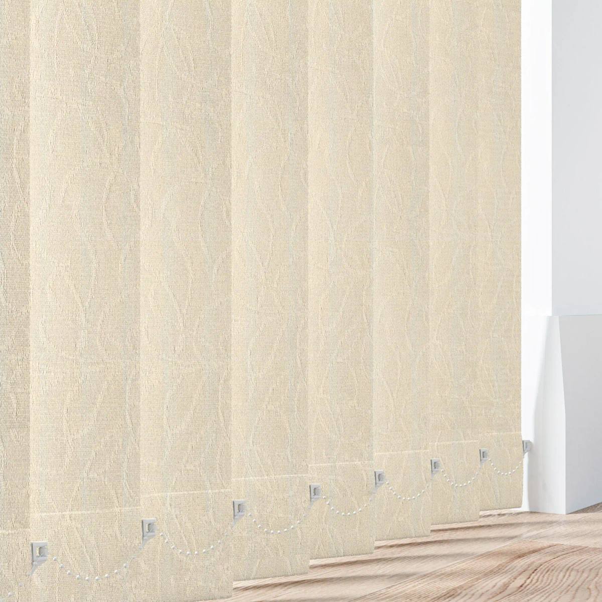 Daisy Vertical Blinds fitted in a British home