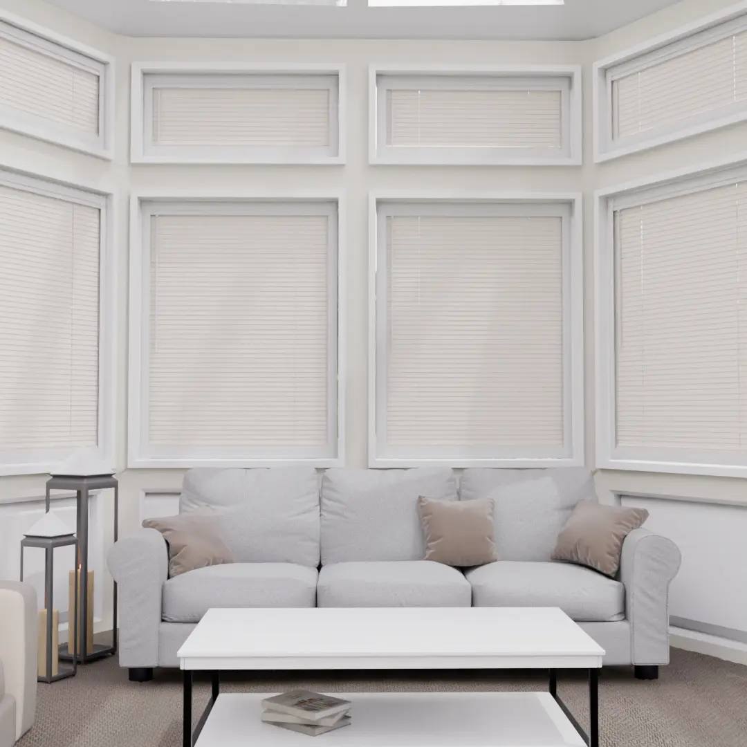 Perfect Fit Metal Venetian Blinds fitted in a British home