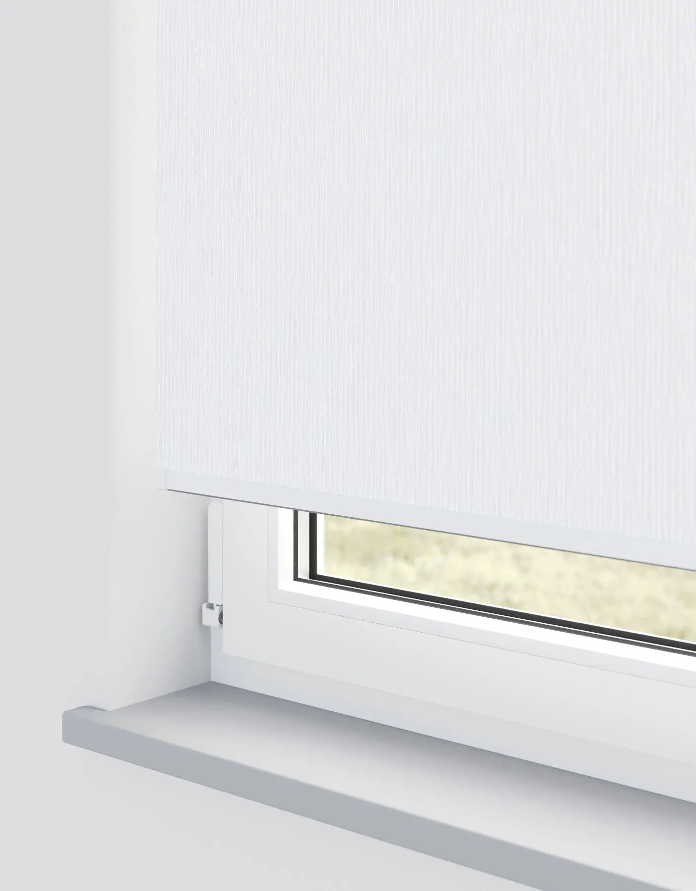 Orsen Roller Blinds in White — made-to-measure blinds