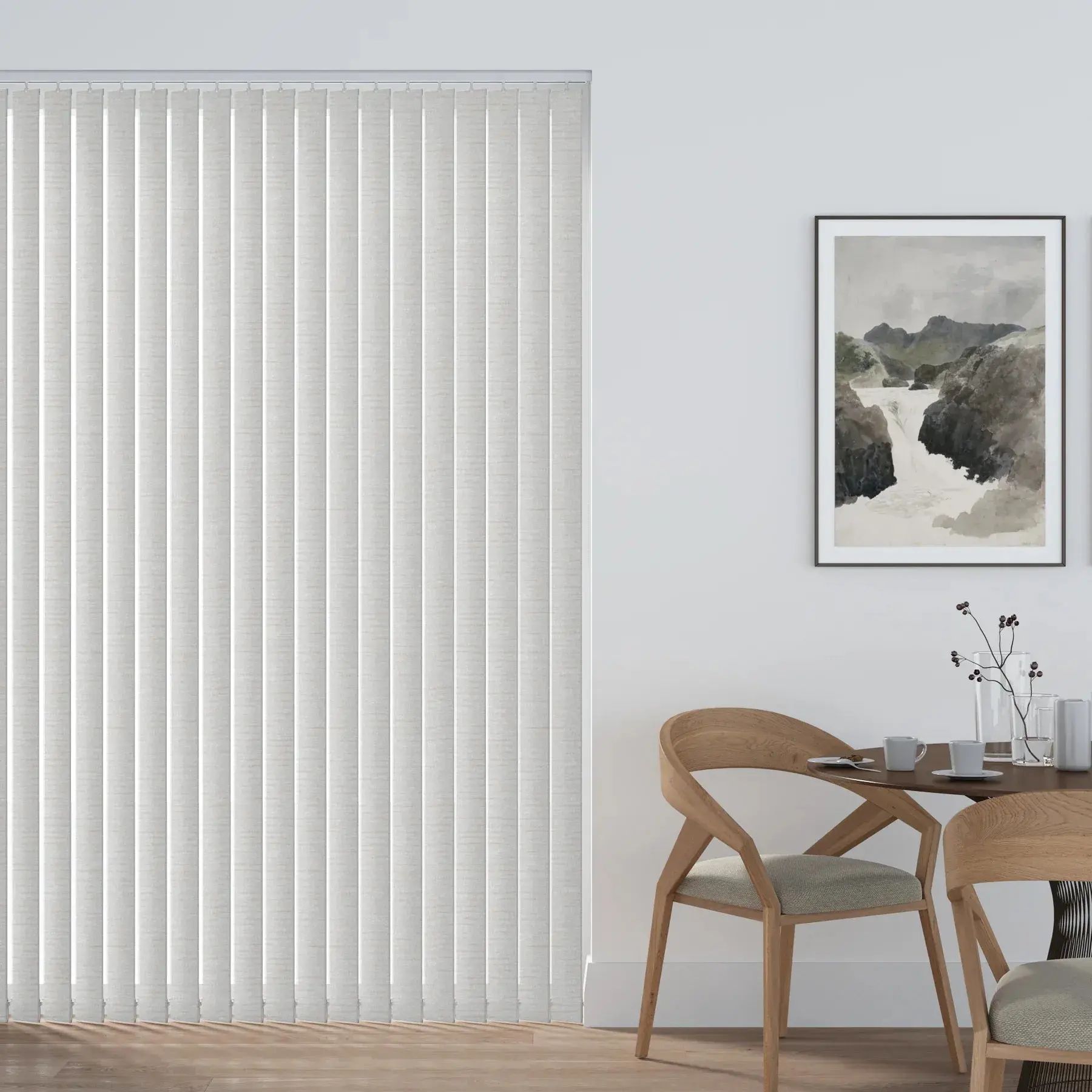 Jasmine Asc Vertical Blinds Bamboo
