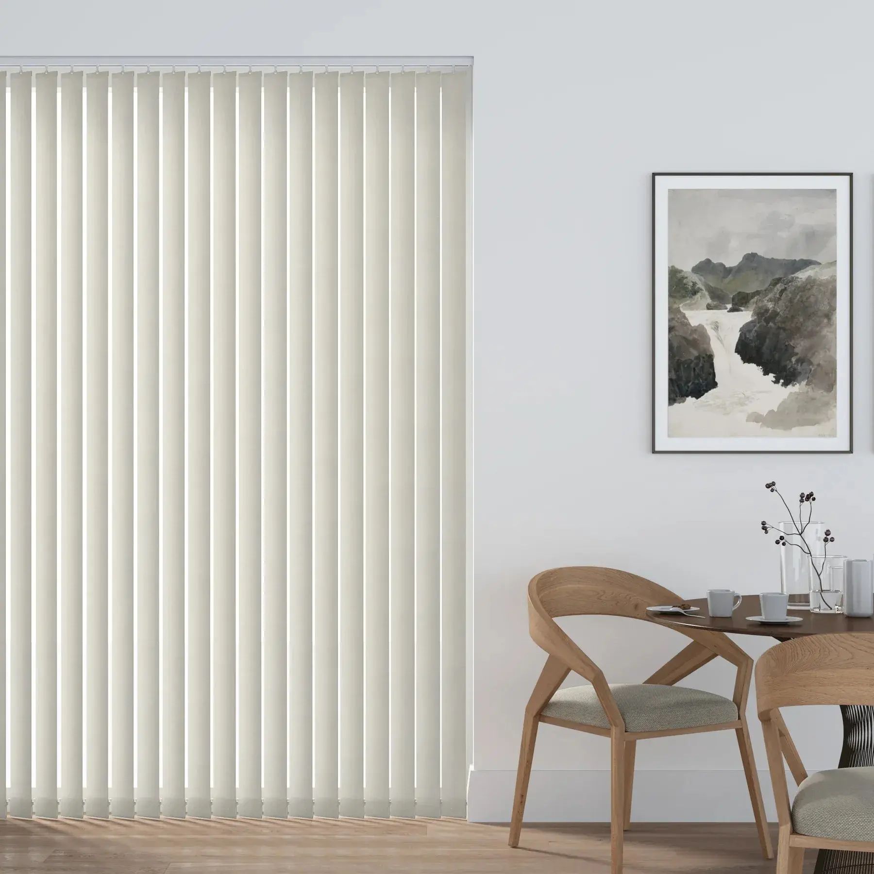 Urban Fr Vertical Blinds Beige