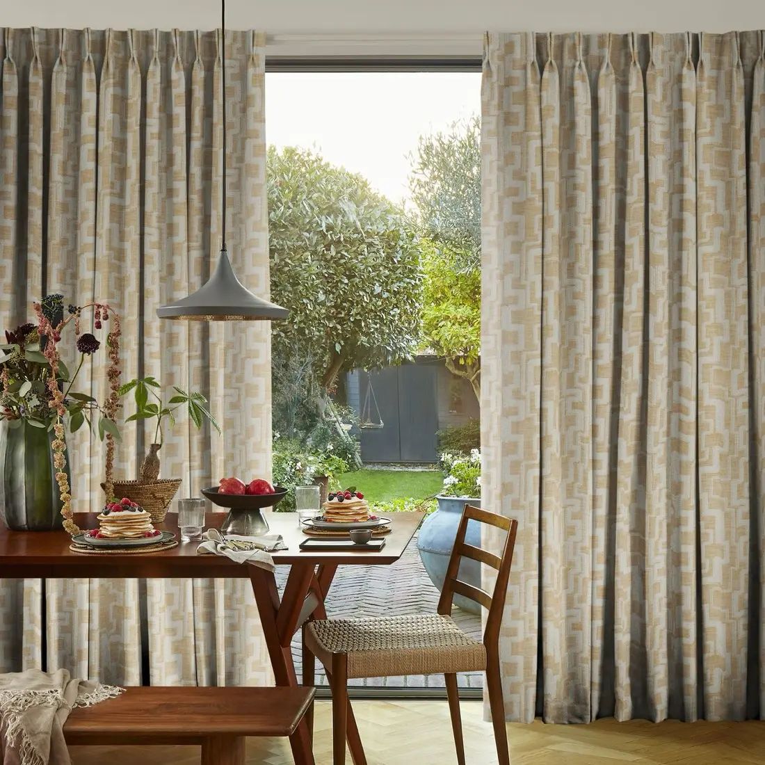 Vigour in Honey — made-to-measure curtains