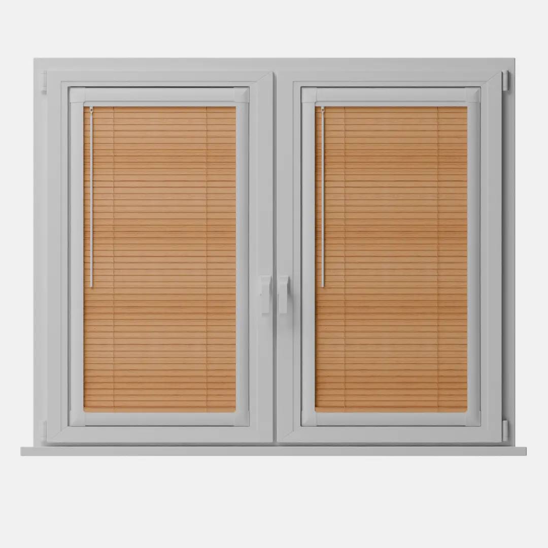 Perfect Fit No Drill Metal Venetian Blinds fitted in a British home