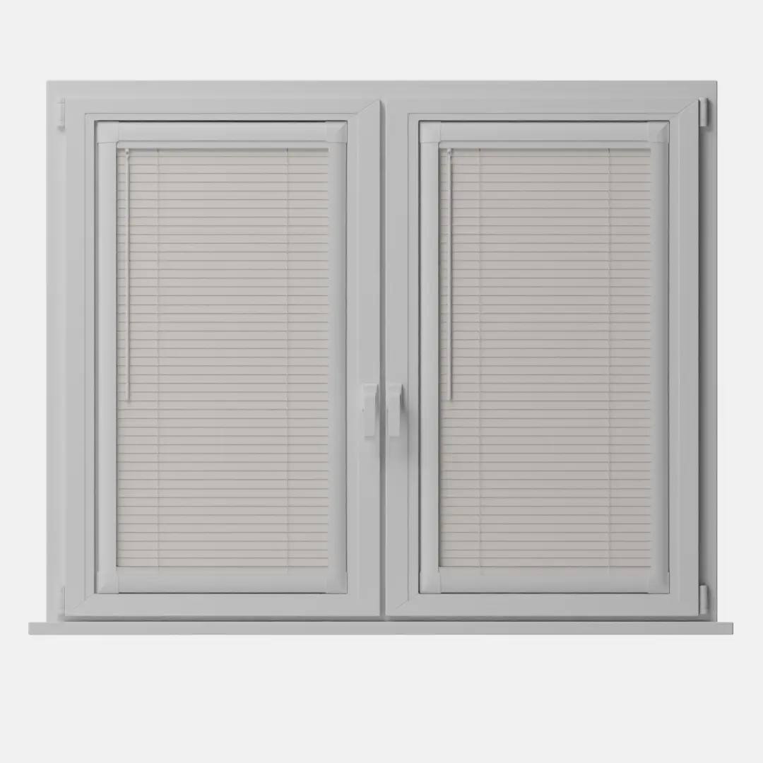 Perfect Fit No Drill Metal Venetian Blinds fitted in a British home