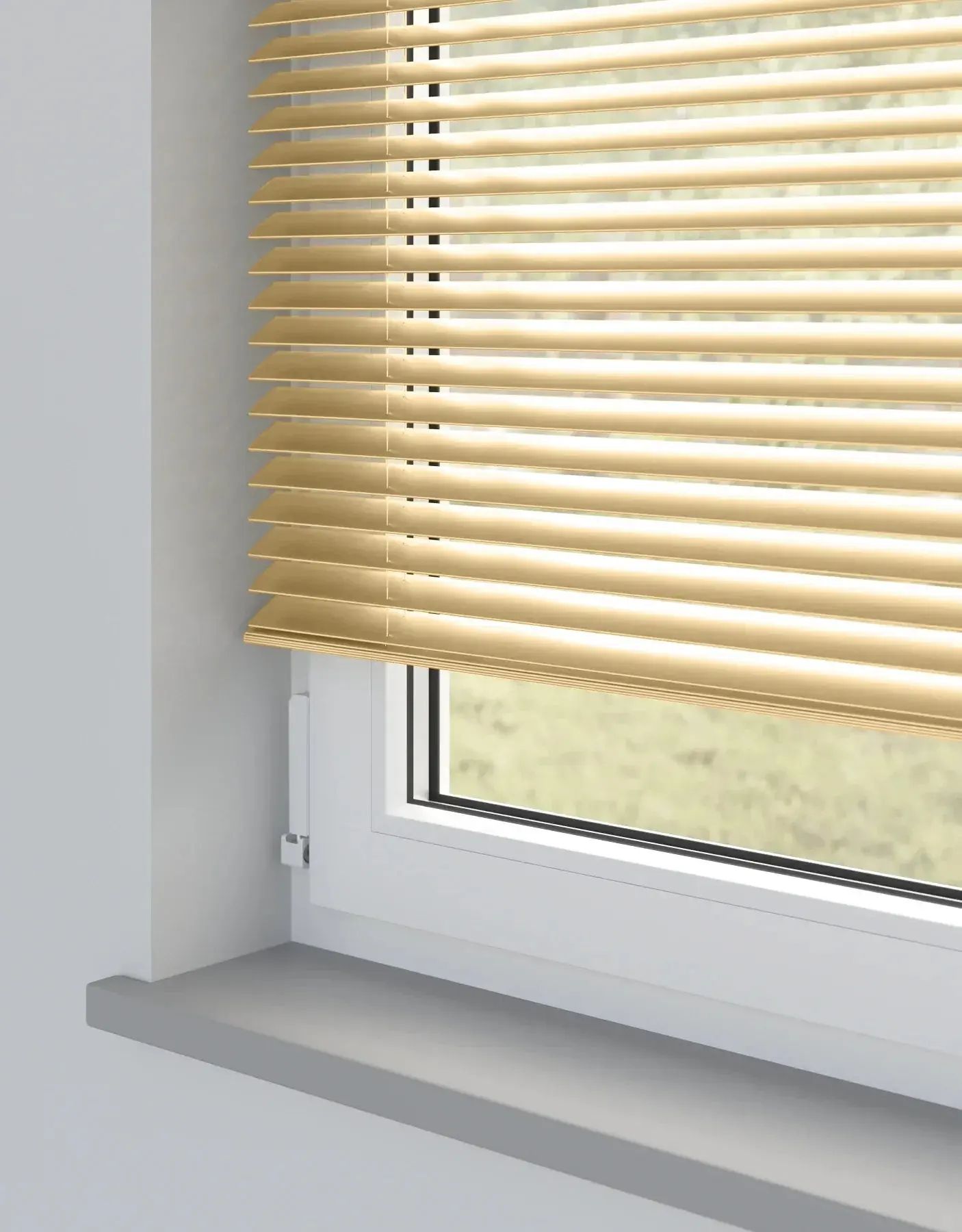 Honey Metal Venetian Venetian Blinds in Blind — made-to-measure blinds