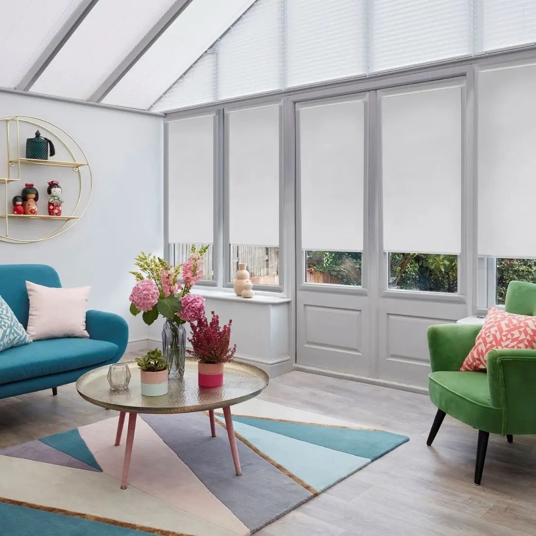 Speckled in Frost — made-to-measure blinds