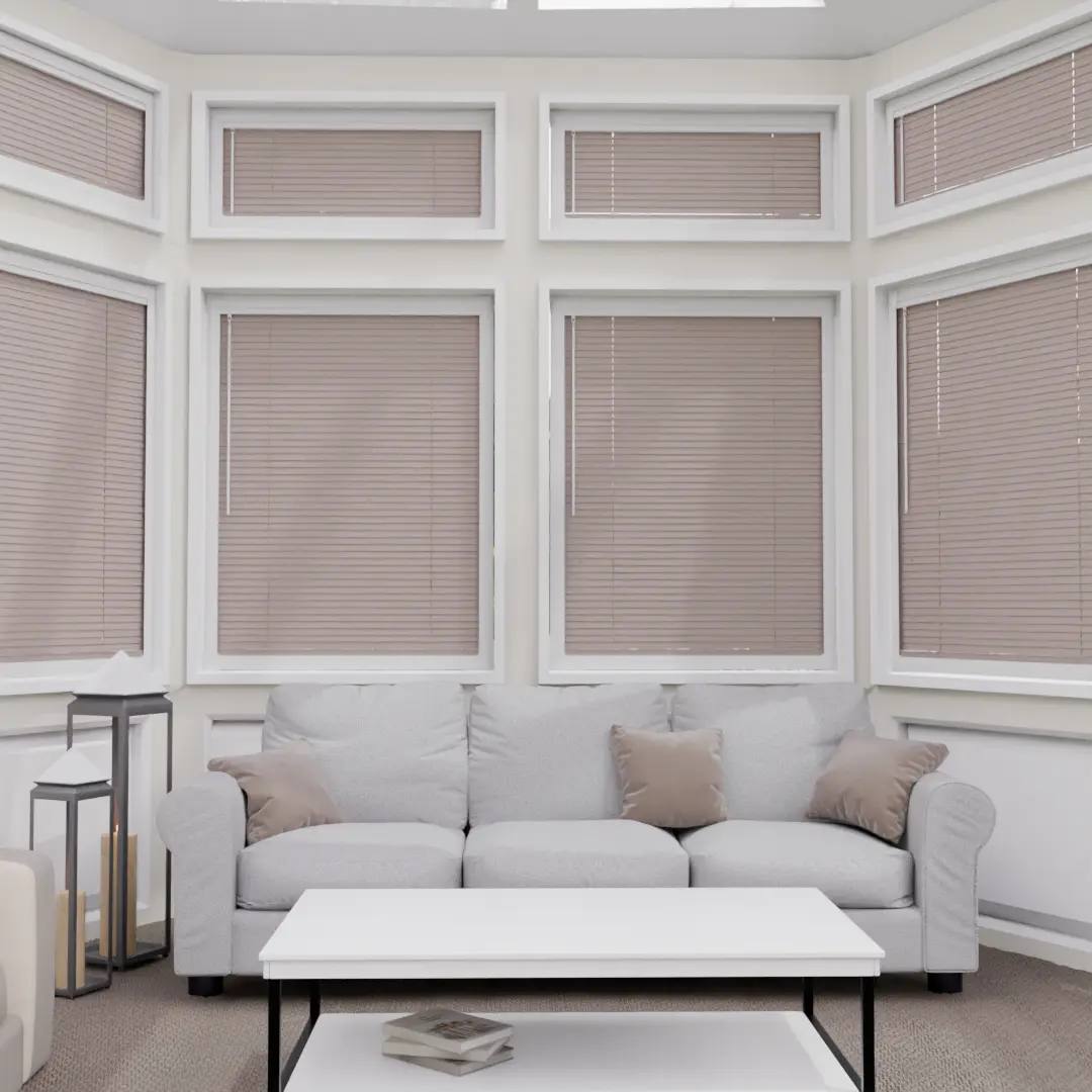 Perfect Fit Metal Venetian Blinds fitted in a British home