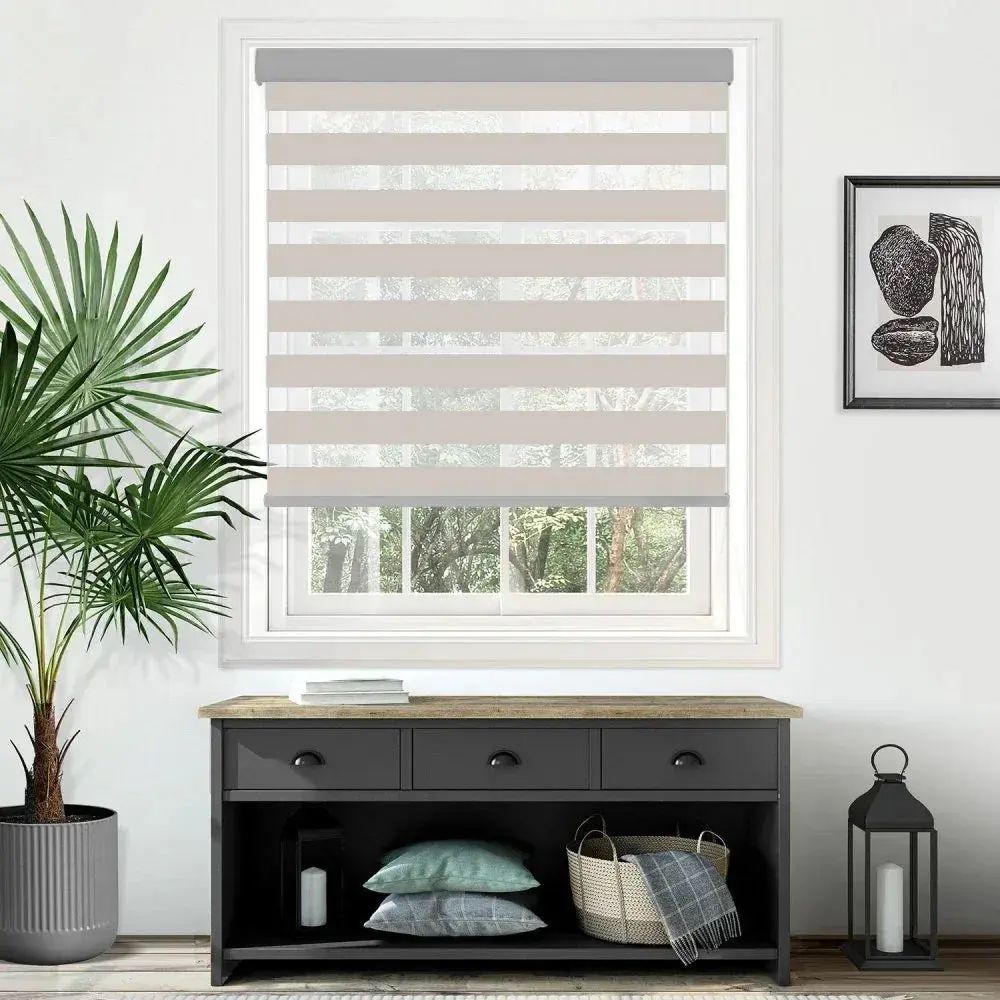 Dimout Rome Day & Night Blinds Electric Beige