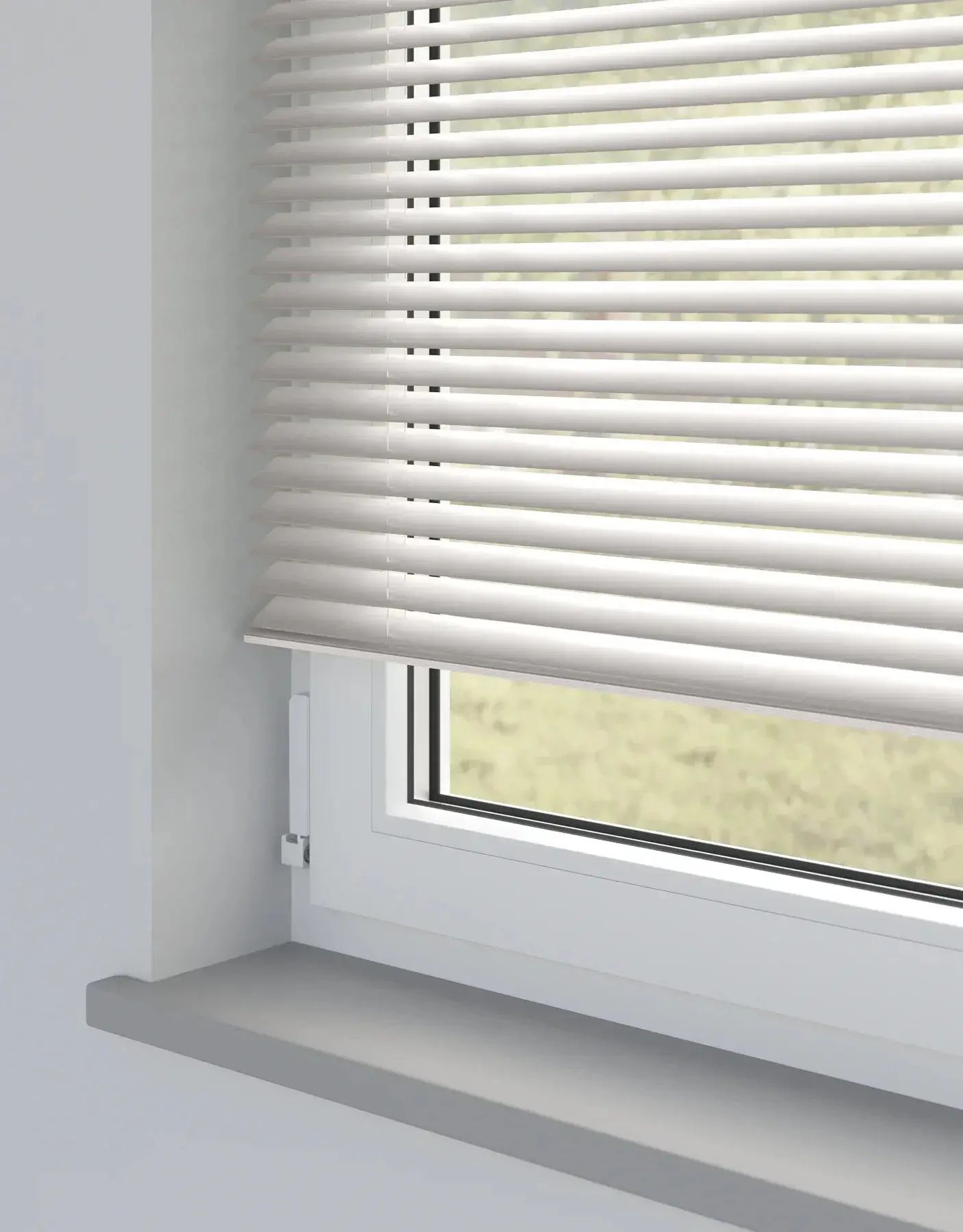Champagne Metal Venetian Blind Venetian Blinds 25mm
