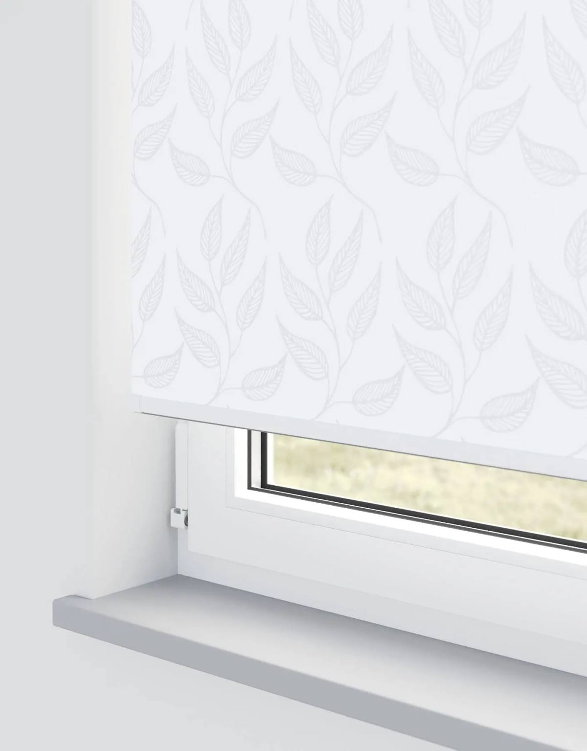 Sisi Soft Roller Blinds fitted in a British home