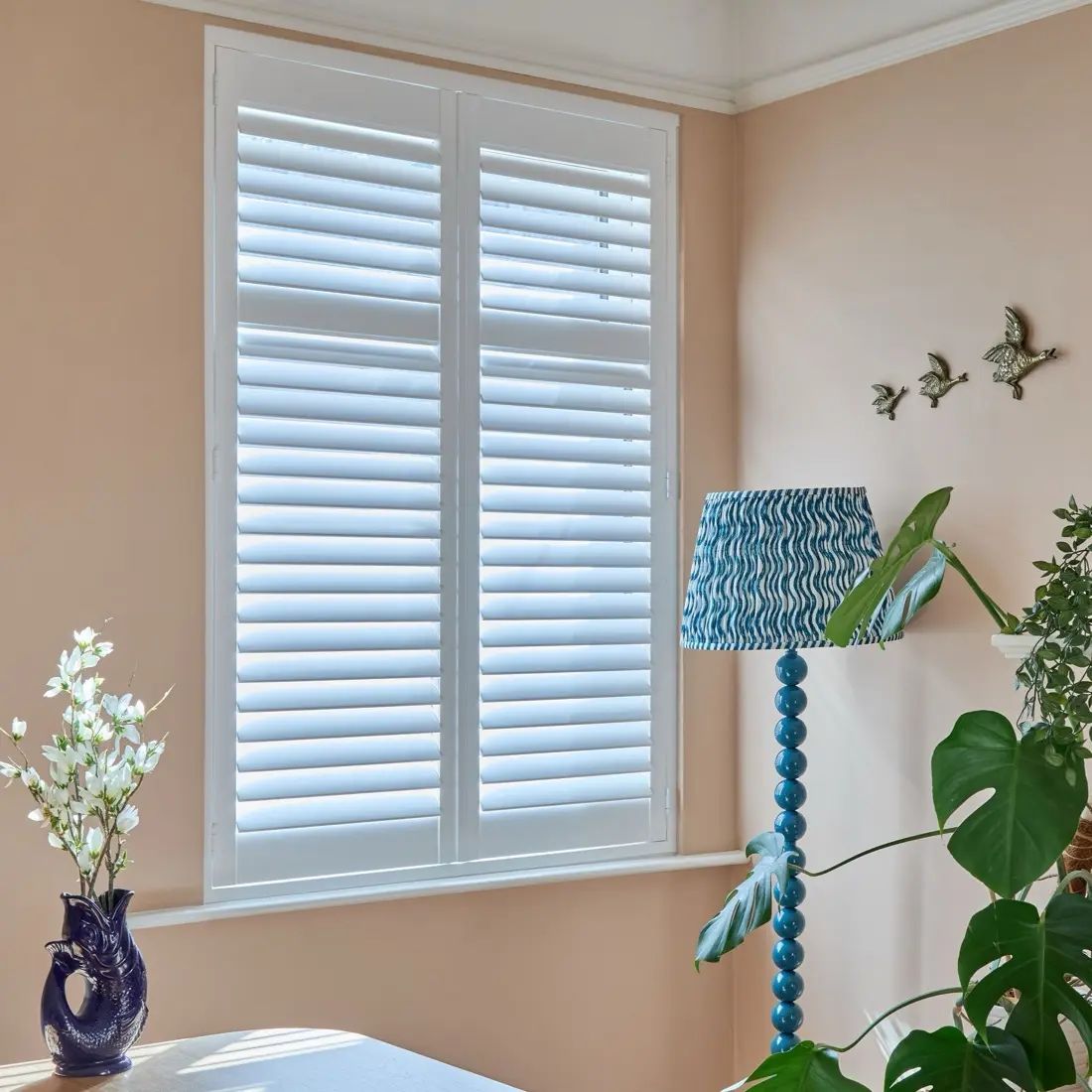 Pristine in White — made-to-measure shutters
