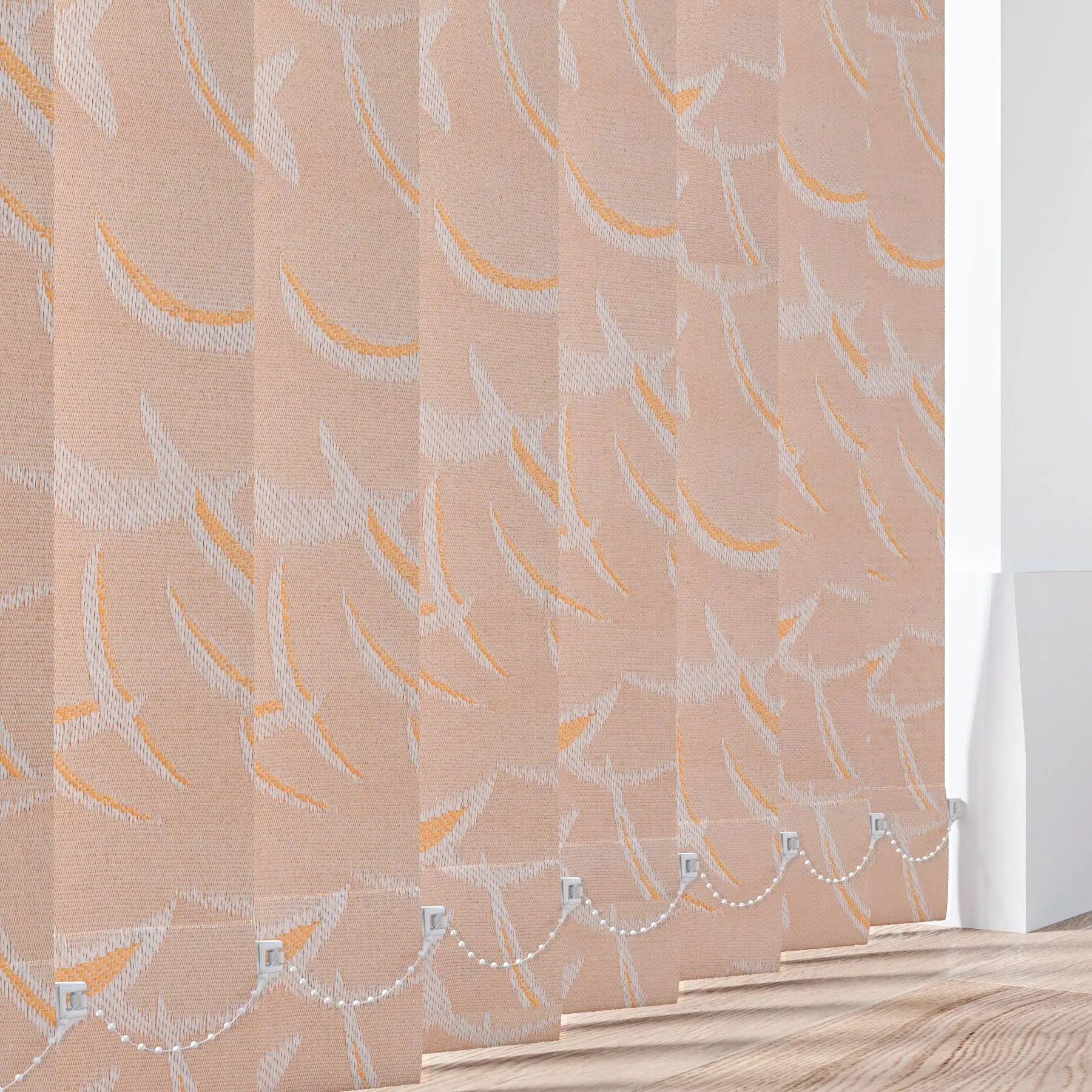 Swallow Vertical Blinds in Candy — made-to-measure blinds