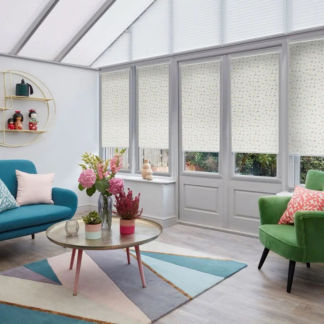 Serengeti in Blackout Jungle — made-to-measure blinds