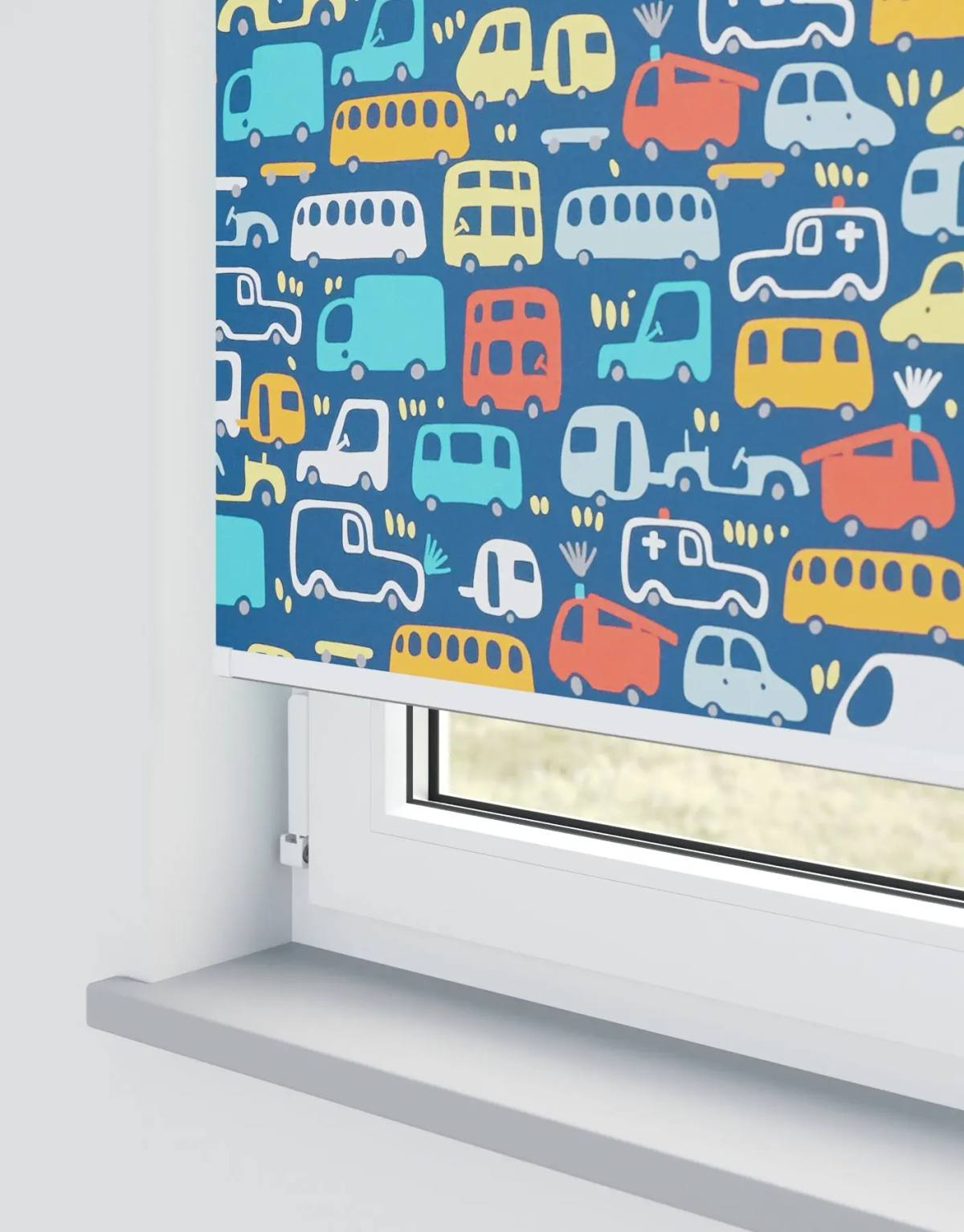 Bizzie Roller Blinds fitted in a British home