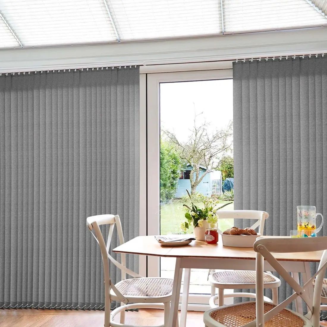 Colton in Grey — made-to-measure blinds
