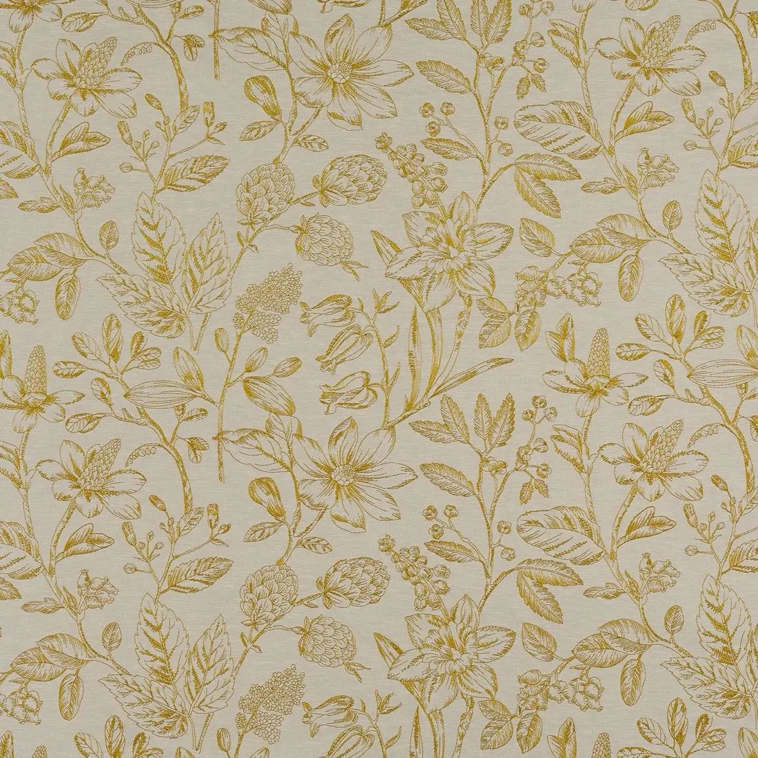 Ingrid in Golden — made-to-measure curtains