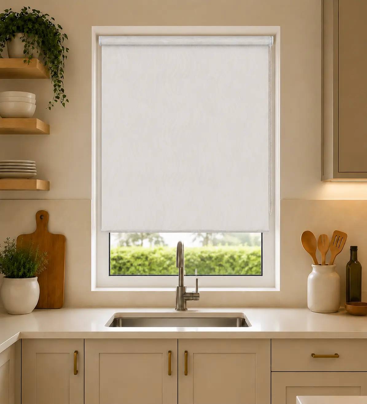 Luxury Roller Blinds fitted in a British home