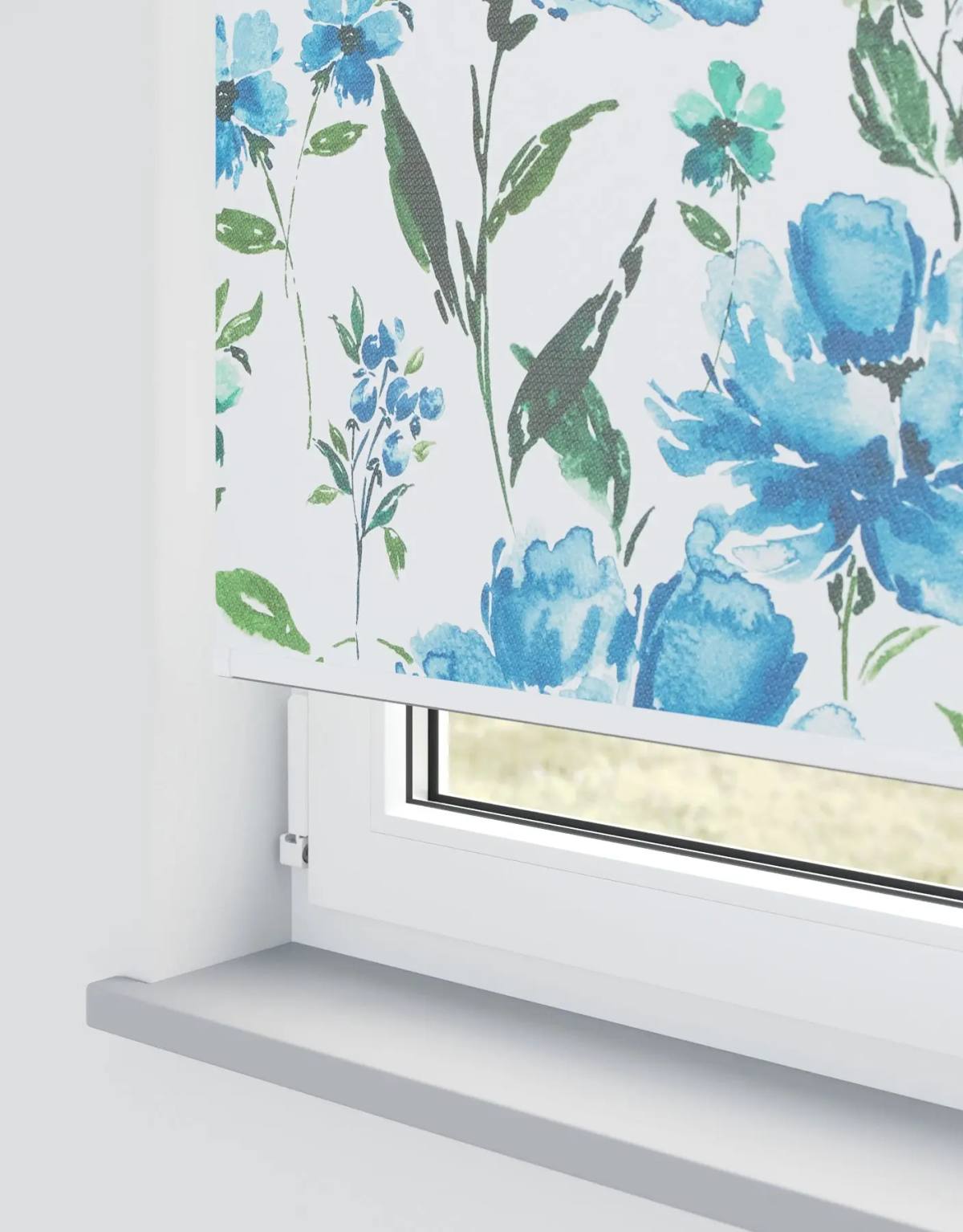 Florentina Roller Blinds fitted in a British home