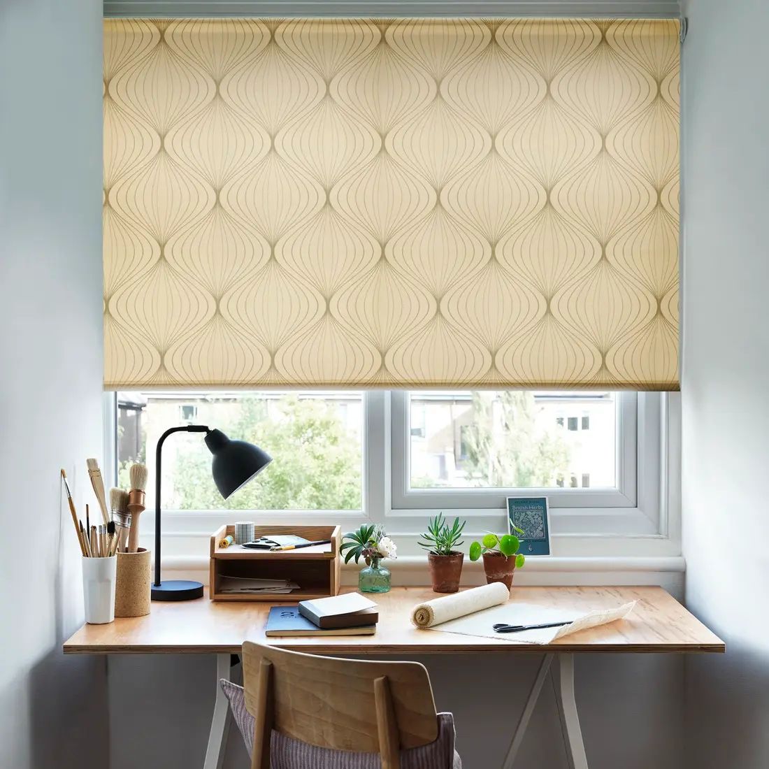 Moordene in Linen — made-to-measure blinds