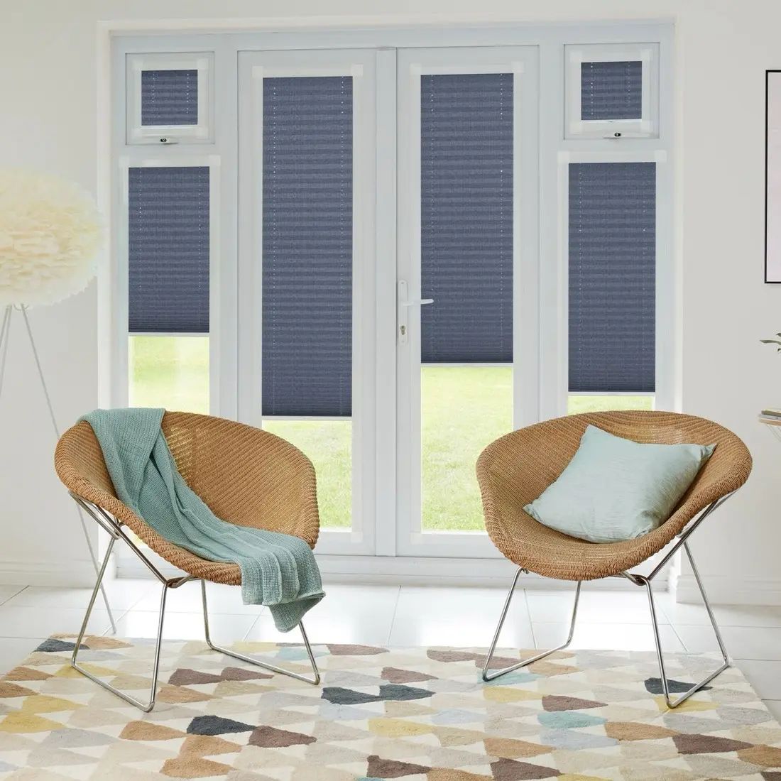 Renew in Anthracite — made-to-measure blinds