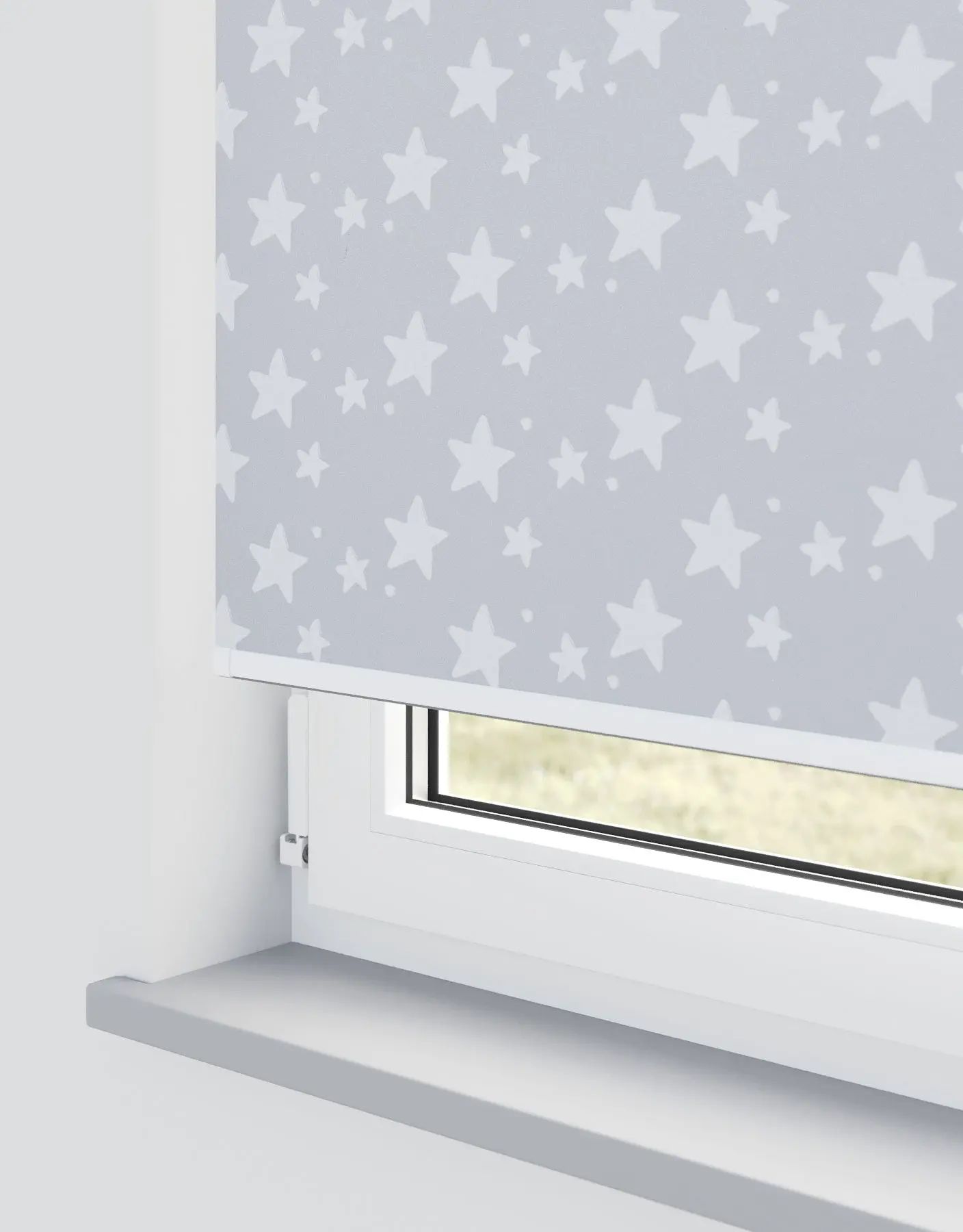 Magical Roller Blinds Grey