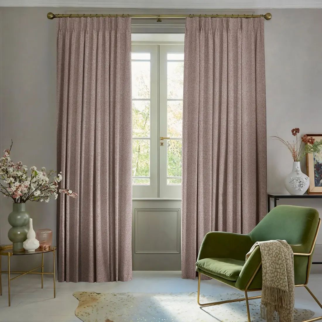 Aspen in Blossom — made-to-measure blinds