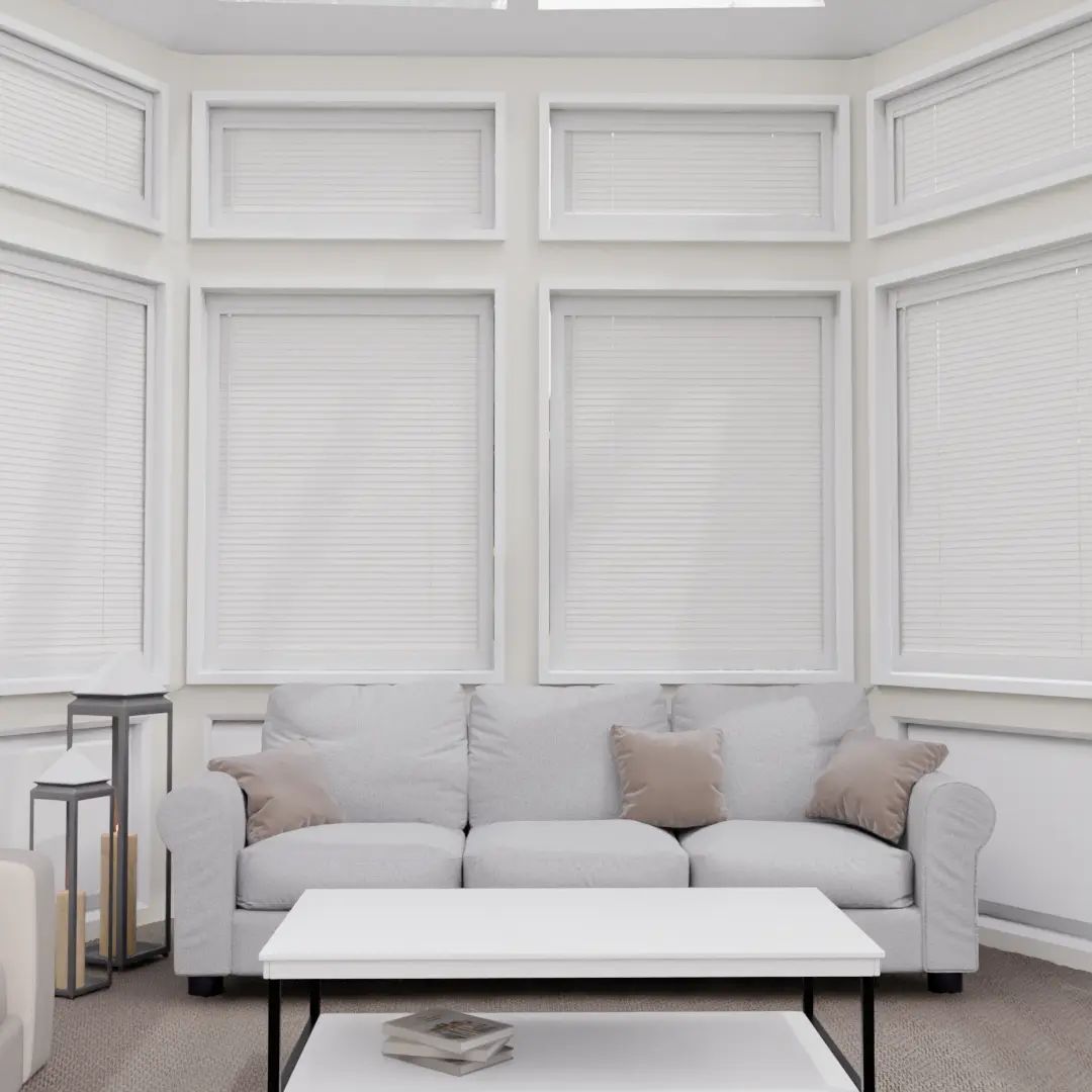 Perfect Fit No Drill Metal Venetian Blinds in Blind — made-to-measure blinds