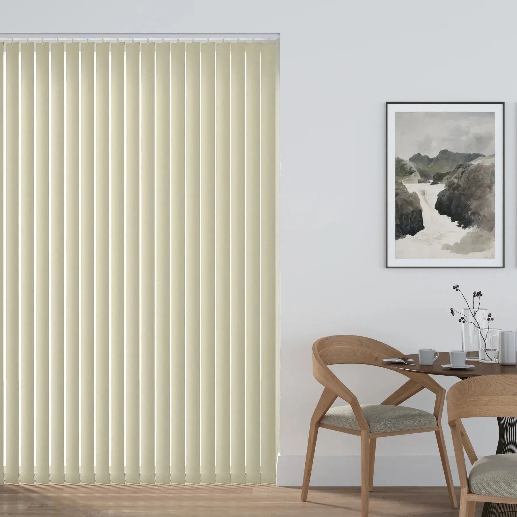 Banlight Duo Fr Vertical Blinds Beige