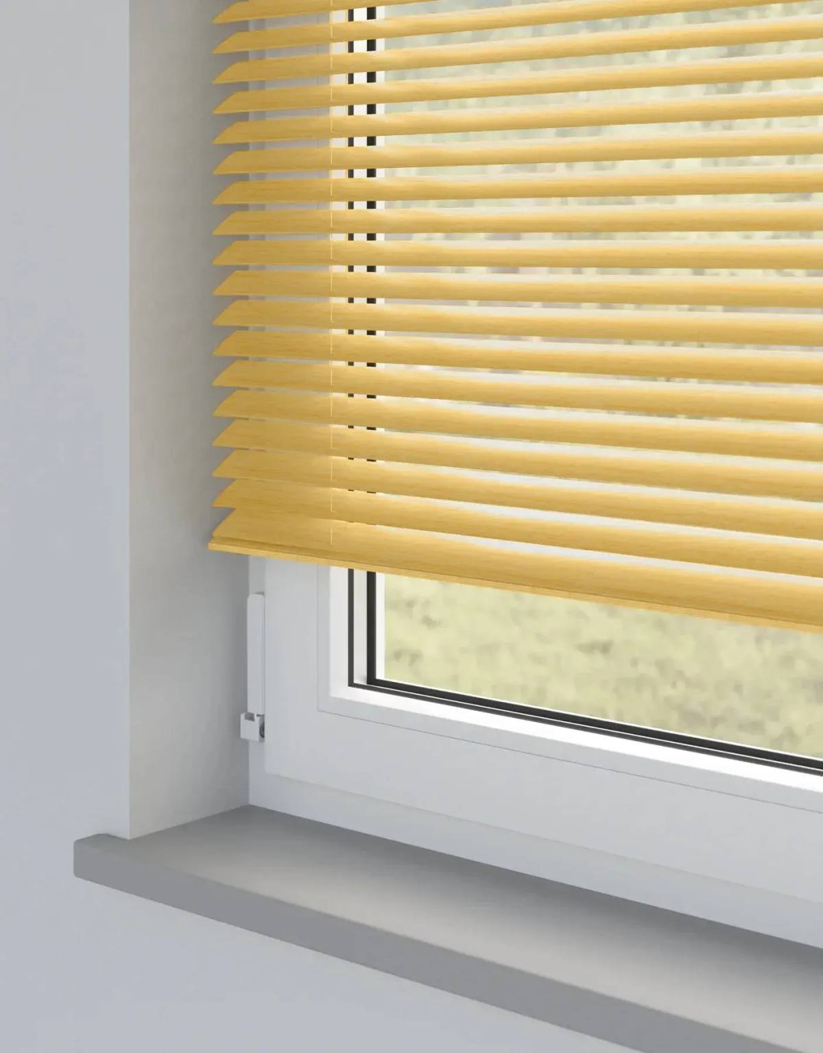 Sugar Venetian Blinds fitted in a British home