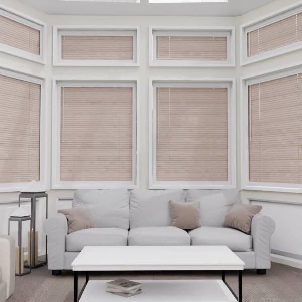 Perfect Fit No Drill Metal Venetian Blinds — made-to-measure blinds