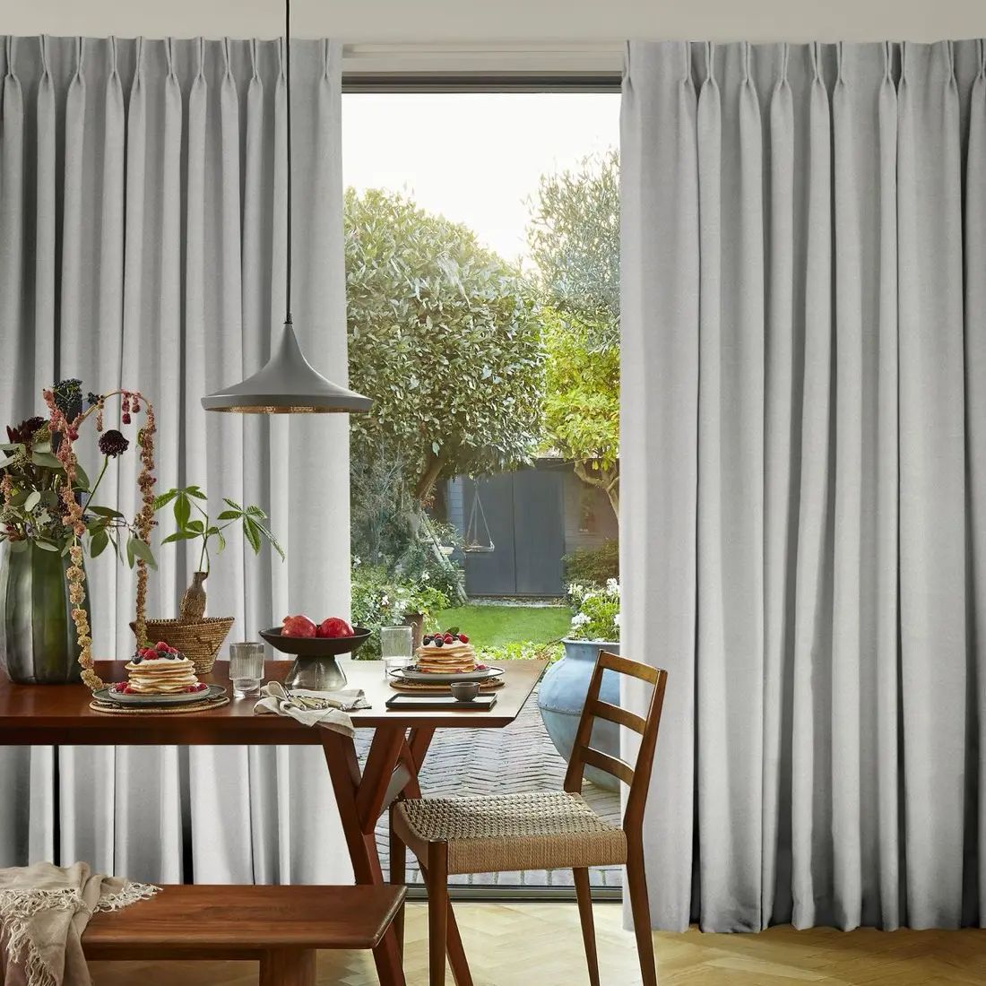 Nacre in Cloud — made-to-measure curtains